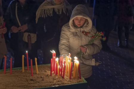 Свеча Памяти Пушкино 2017 - Фото Пушкино